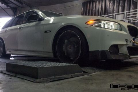 BMW F11 525 D 1nsane chiptuning stage 2 power enhancement