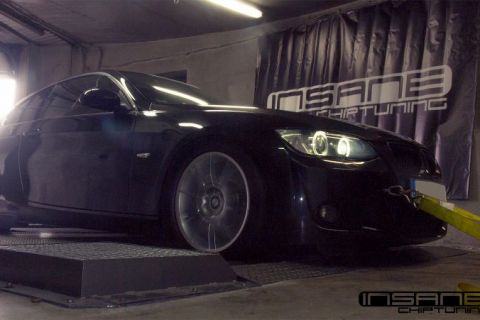 BMW E92 330D 1nsane chiptuning stage1 power enhancement