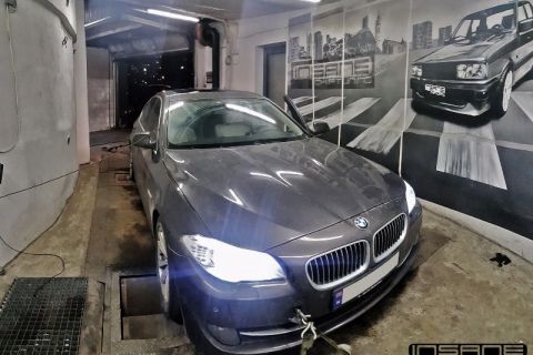 BMW F10 520D 1nsane chiptuning stage 1 power enhancement