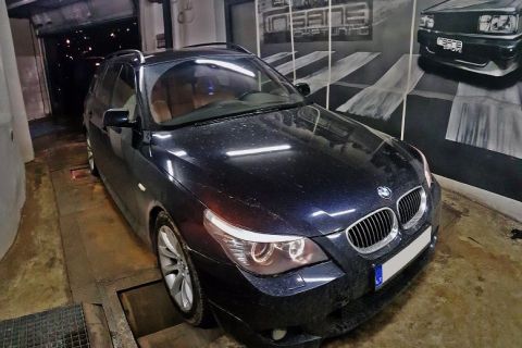 BMW 525D 1nsane chiptuning stage 1 power enhancement