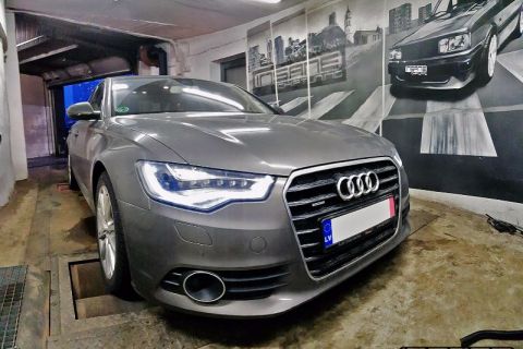 Audi A6 3,0 TDI 1nsane chiptuning stage1 power enhancement