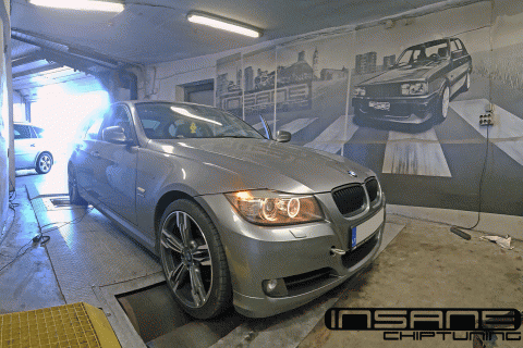 BMW E90 320XD 1nsane chiptuning stage1 power enhancement