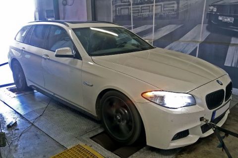 BMW 530D 180kW Insane chiptuning stage 1 power enhancement