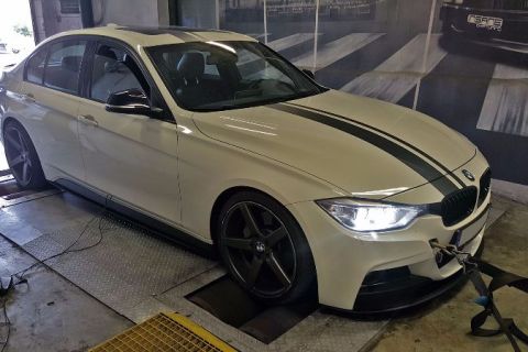 BMW F30 335i 225kW Insane chiptuning stage1+ power enhancement