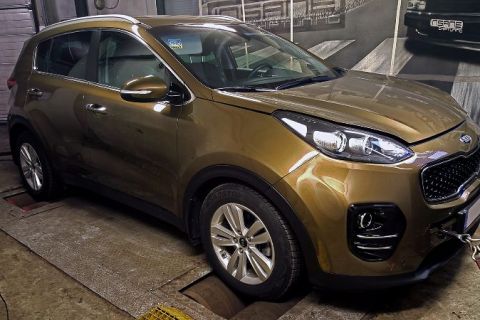 KIA SPORTAGE QL 1.7CRDI 85kW Insane chiptuning stage1 power enhancement