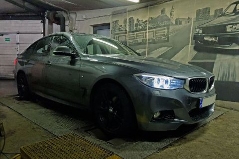 BMW F34 320D GT 135kW Insane chiptuning Stage1 power enhancement