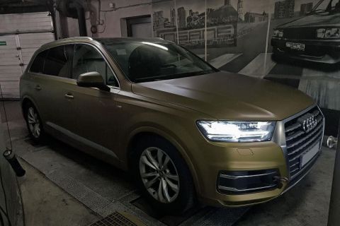 AUDI Q7 3.0TDI 200kW Insane chiptuning stage1 power enhancement